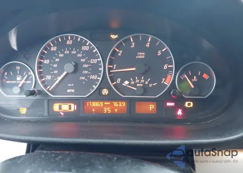 2004 BMW 330Ci z USA, uszkodzony, nr VIN WBABD53474PL12724